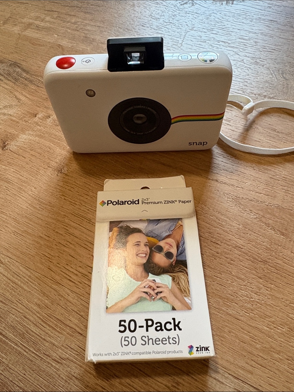 Polaroid Snap Instant Digital Camera & 50-pack of Polaroid Premium ZINK Paper